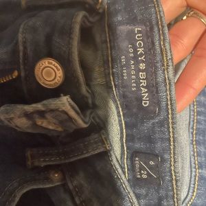 Lucky brand straight leg jeans